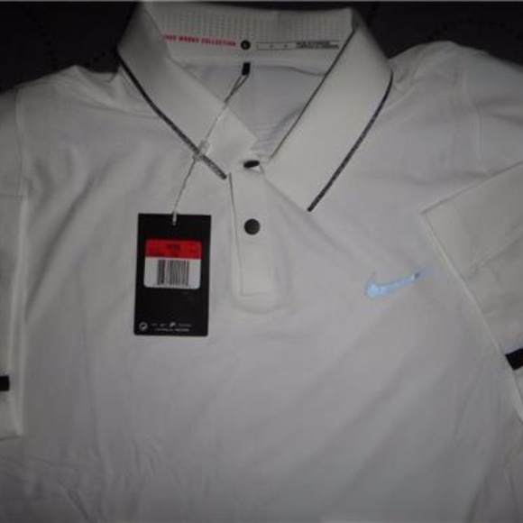 Nike Tiger Woods Golf Dri Fit Body Map Polo Shirt Nwt
